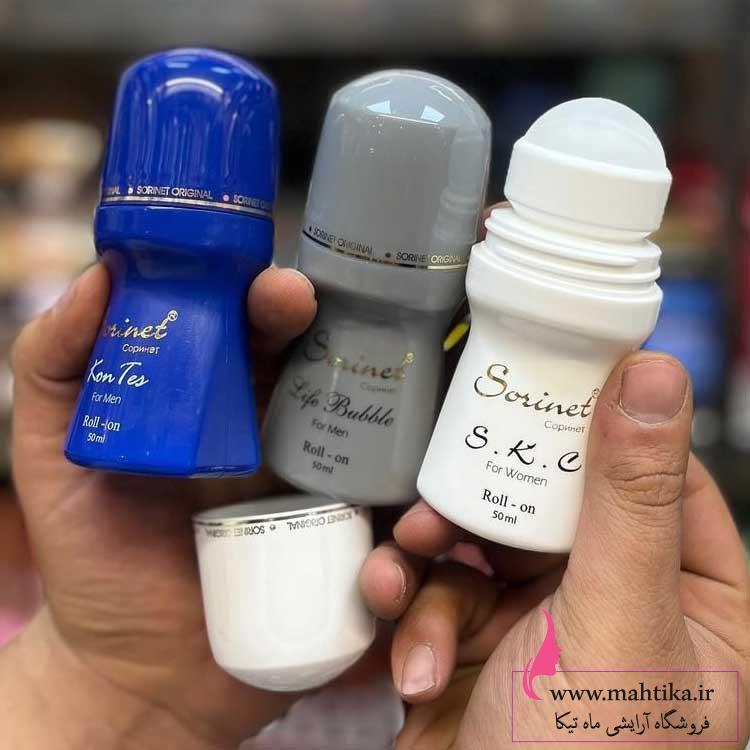 ماممم مام عمده و ارزان رولی برند سورینت دارای سیب سلامت ، در سه رنگ و سه رایحه خنک و اسپرت مناسب اقایان و بانوان بدون حساسیت تاریخ انقضا 2026 پخش آرایشی