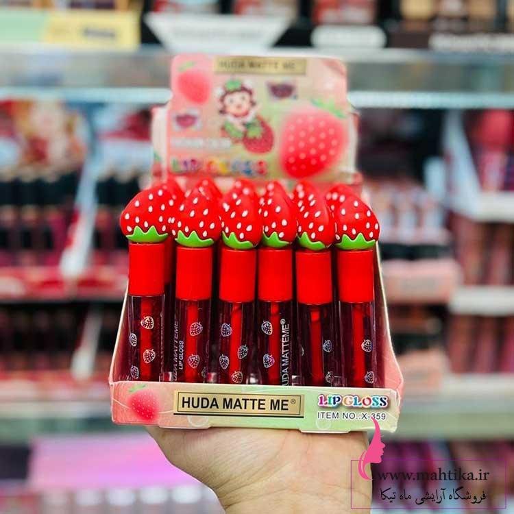 توت لیپ گلس رژ مایع تینت لب عمده محصولی سه کاره