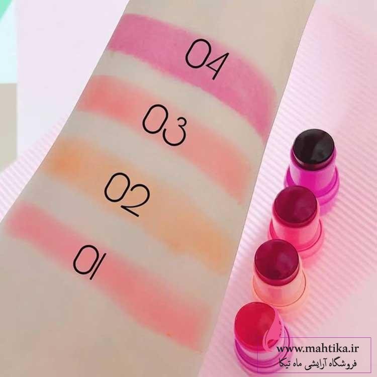 رنگ-بندی آرایشی عمده تینت ژله ای kess