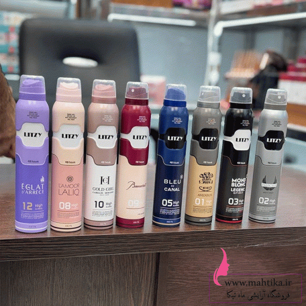 اسپری-خوب اسپری بدن لیتزی تولیدی اسپری بدن