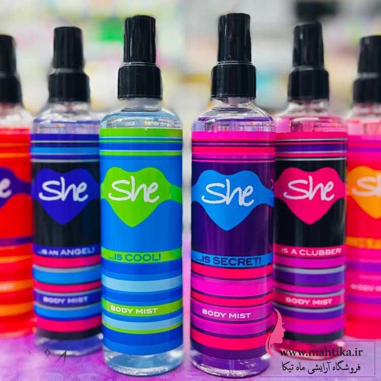 بادی-شی خرید عمده بادی اسپلش شی زنانه