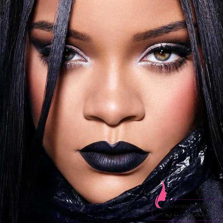 مشکی-رژژژژ قیمت خرید عمده رژ لب جامد رنگ مشکی - Image 1