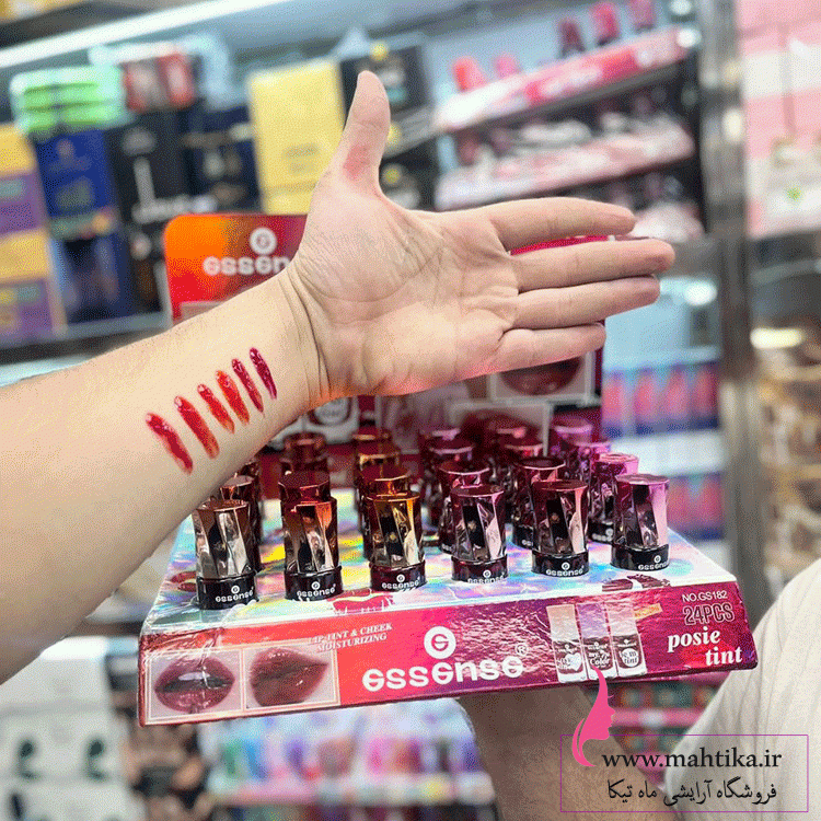 رنگ-بندی تینت لب فانتزی به قیمت عمده برند اسنس - Image 1