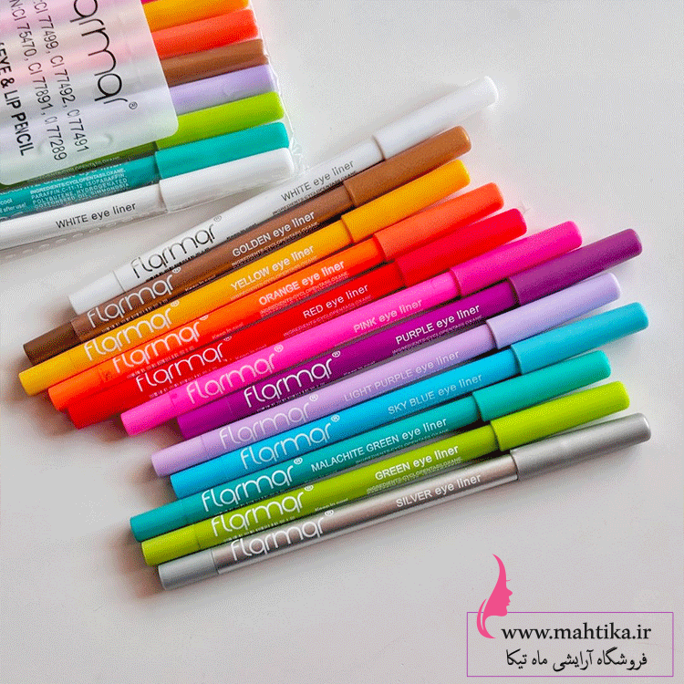 مداد-نئونی قیمت خرید عمده خط چشم نئونی فلورما