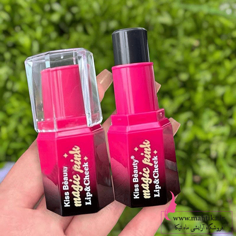 تینت-استیکییی تینت سیاه جادویی صورتی کننده لب گونه وبدن