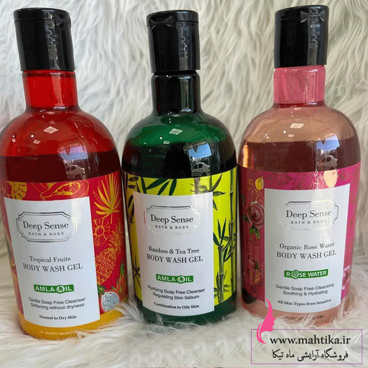 دیپ شامپو بدن عمده برند دیپ سنس