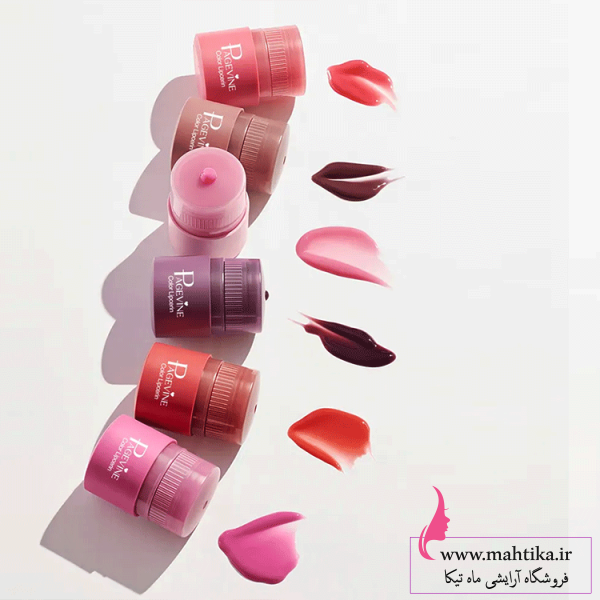 لیپ-بالم-جدید سرم رنگی لب تینت لب ژله ای پژواین PAGE VINE Lip Serum