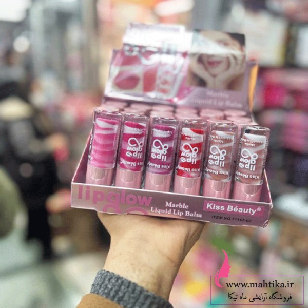 لیپ گلاس و رژ خیس بستنی کیس بیوتی Kiss Beauty