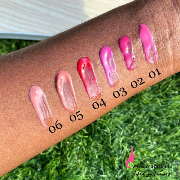 لیپ گلاس و رژ خیس بستنی کیس بیوتی Kiss Beauty - Image 3