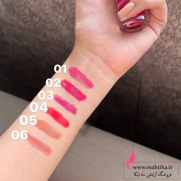 لیپ گلاس و رژ خیس بستنی کیس بیوتی Kiss Beauty