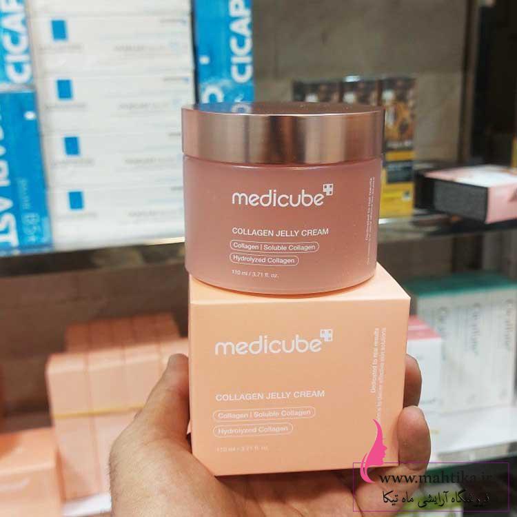 مدیکیوب-110میل قیمت عمده ژل کرم کلاژن مدی کیوب