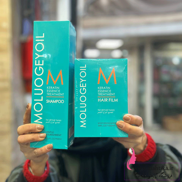 مو ماسک شامپو مولوجیmoluogeyoil