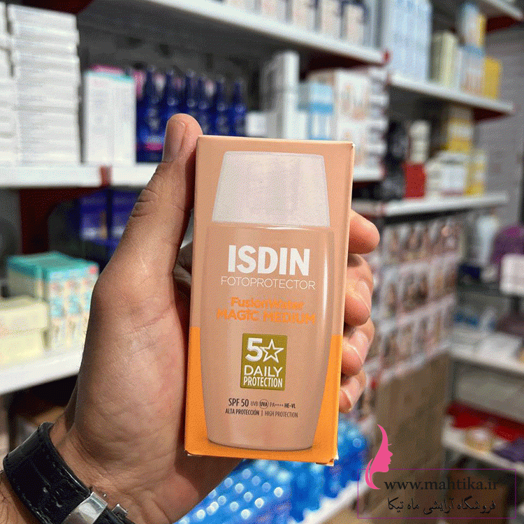 ایزیدین ضد آفتاب کرم پودر ایزیدین مدل مجیک مدیوم