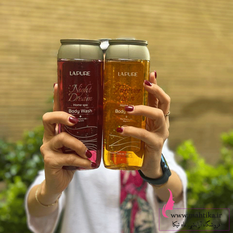 بدن شامپو بدن ژله ای دارای سیب سلامت برند لیپور