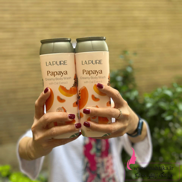 کرمی شامپو بدن عمده کرمی دارای سیب سلامت