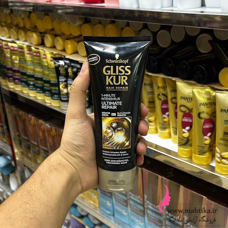 گلیسسسس ماسک مو ترمیم کننده 1دقیقه ای گلیس عمده اورجینال