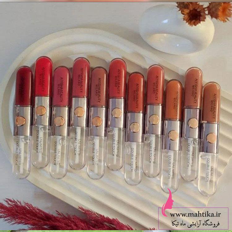 رز-مایع-خوبب رژ مایع عمده |رژ مایع دوطرفه ANYSM BEAUTY