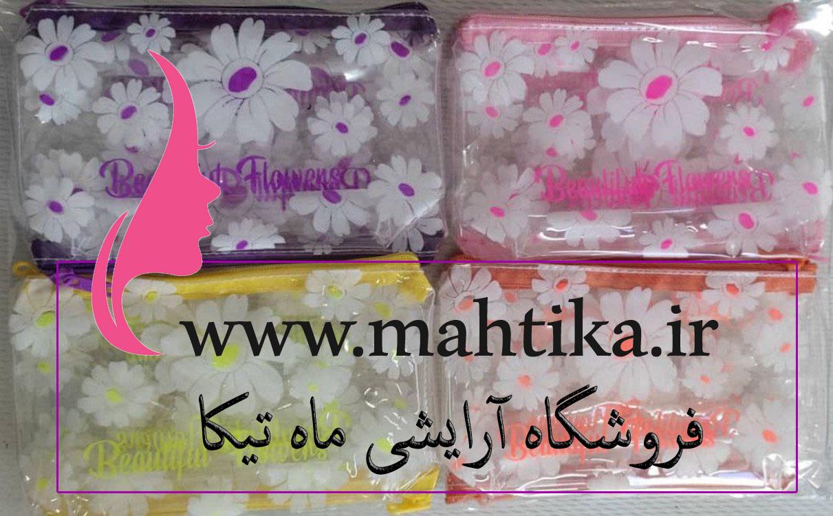 طلقی کیف آرایشی شیشه ای ارزان عمده و زیبا