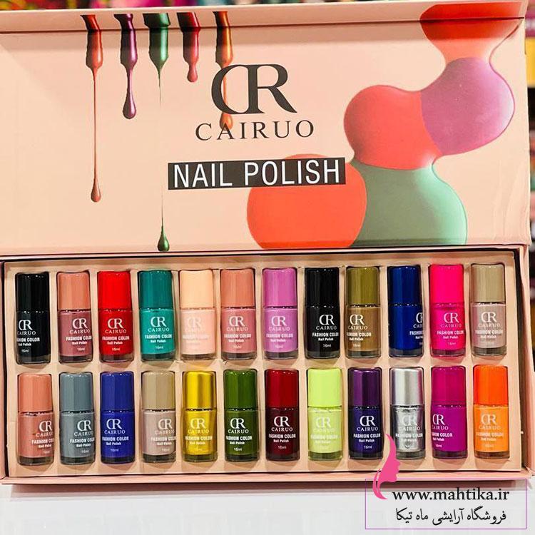 لاکککک پک لاک ناخن CAIRUO – رنگهای خاص با ماندگاری بالا