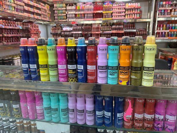 بارین-متن خرید عمده اسپری بدن Barin Beauty با رایحههای متنوع