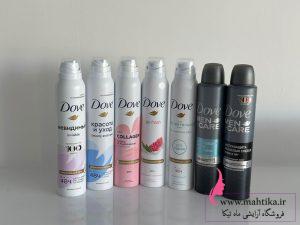 خرید عمده اسپری داو (Dove) با بهترین قیمت از ماهتیکا