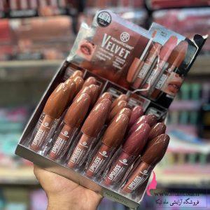 قیمت خرید عمده رژ لب مایع ولوت رومانتیک
