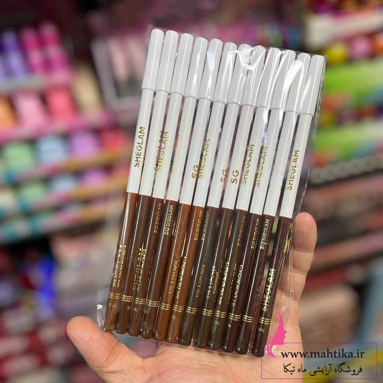 مدادددد خرید عمده مداد چشم شیگلم SHEGLAM | کیفیت عالی و ماندگاری بالا