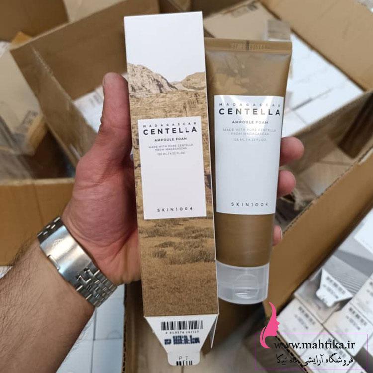 پخش-آرایشی-اورجینال-ماهتیکا خرید فوم آمپول سنتلا SKIN1004 | پخش آرایشی اورجینال ماهتیکا