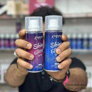 اسپری شاین گلیتر Kingyes – درخشش بینهایت برای مو و بدن