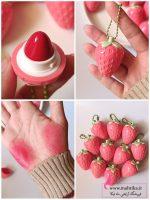 رز لب و بالم لب توت‌فرنگی فانتزی | پخش آرایشی ماهتیکا💋