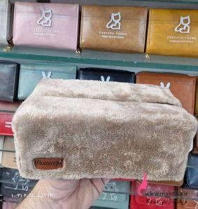 خرید عمده کیف لوازم آرایشی فانتزی و پرفروش طرح خرس پشمالو