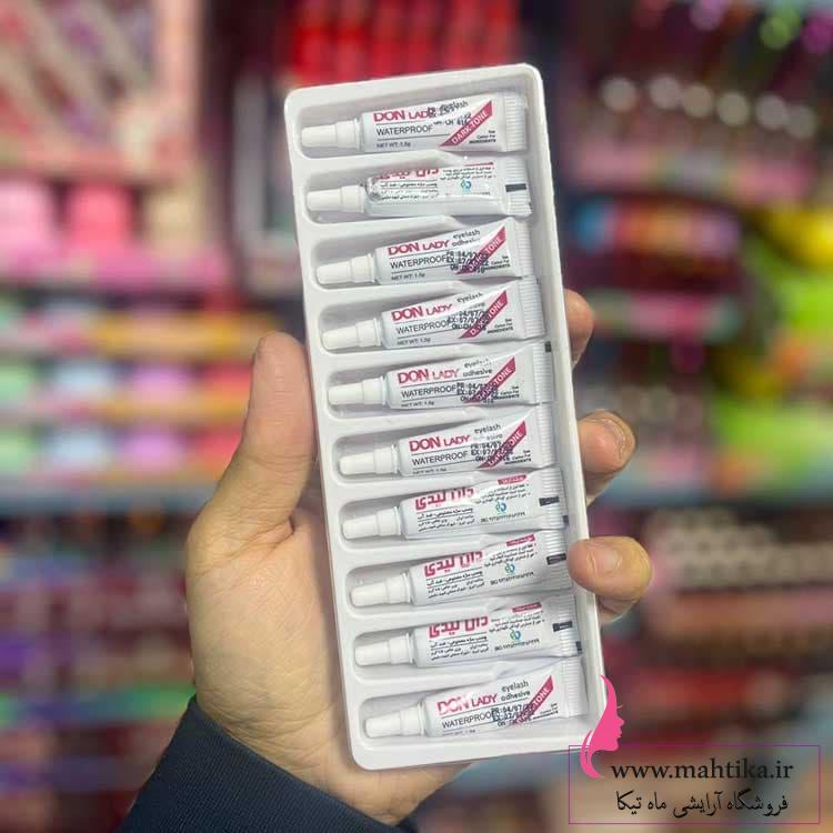 چسب-خوب قیمت خرید عمده چسب مژه دن لیدی Don Lady
