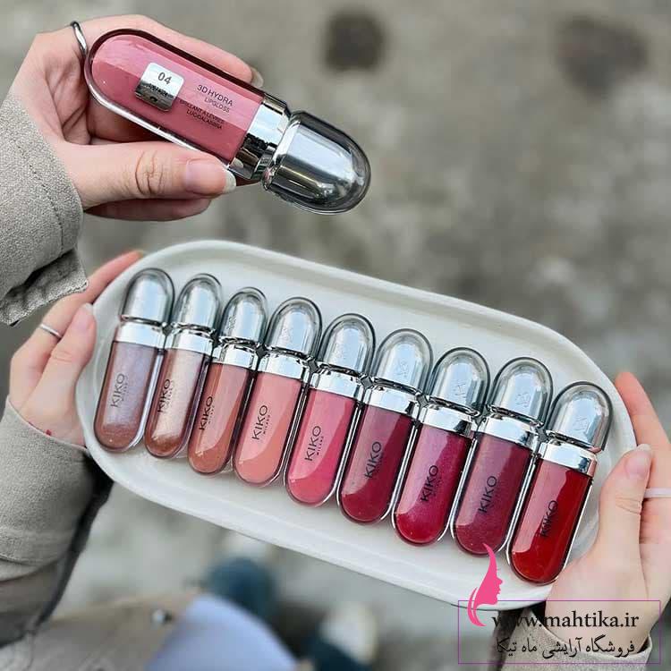 یکوووووو خرید عمده لیپ گلاس کیکو (KIKO Milano) از آرایشی عمده ماهتیکا