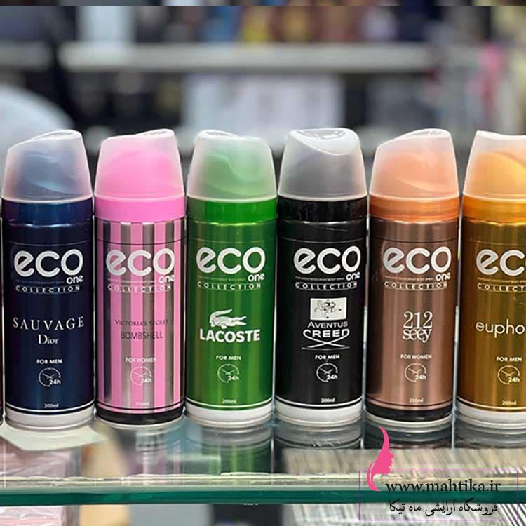 اکو-خوبهههه خرید عمده اسپری بدن ECO One Collection اصل