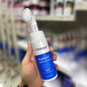 فوم شستشوی صورت vitalayer ویتالایر دارای سیب سلامت معجزه روتین پوستی