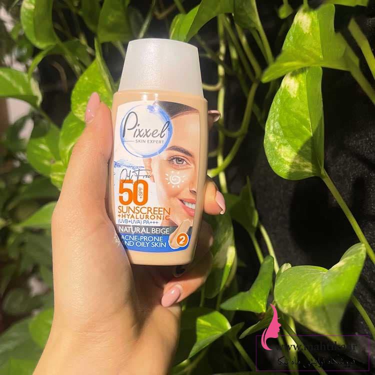 پیکسلللل خرید ضد آفتاب پیکسل بژ طبیعی چرب|محافظت کامل و جلوه طبیعی پوست :