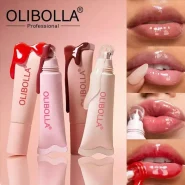 لیپ گلس حرارتی OLIBOLLA💄| لب‌هایی براق، حجیم و وسوسه‌انگیز