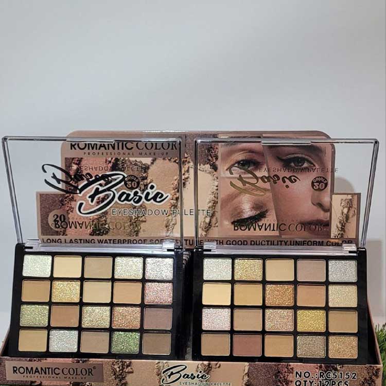 سایییییه خرید عمده پالت سایه 24 رنگ Romantic Color مدل Creative