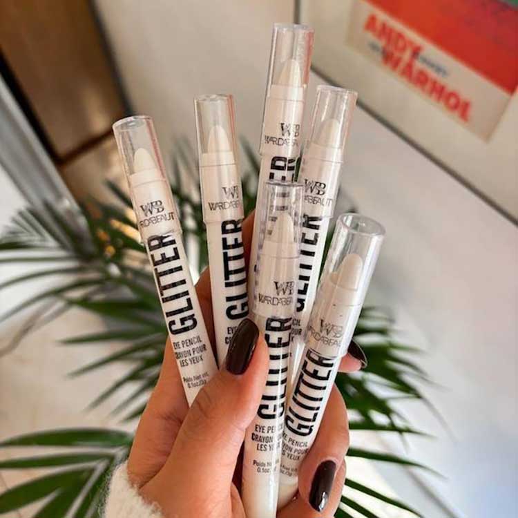 مداددد معرفی مداد گلیتری سفید ترند 2026 | پخش عمده از ماهتیکا :