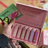 پک رژ فانتزی Miss Royal با ماسک لب هدیه | انتخاب پرفروش فروشندگان حرفه‌ای