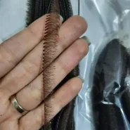 اکستنشن مژه رنگی قهوه ای با قیمت عمده و ارزان