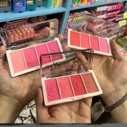 خرید عمده رژگونه 4 رنگ کالرفیش (Colorfish 4D Make Up Kit)